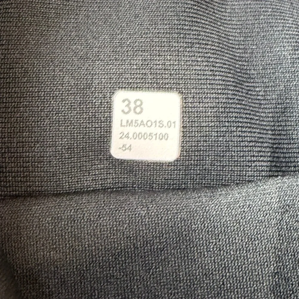 Lululemon Commission Pant‎ Mens 38x29 Grey Warpstreme Classic Fit Chino Trousers